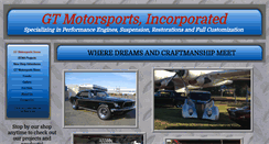 Desktop Screenshot of gtmotorsportshotcars.com
